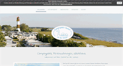 Desktop Screenshot of campingplatz-seehof.de