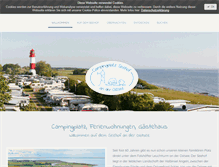 Tablet Screenshot of campingplatz-seehof.de